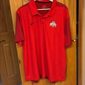 Men Nike Ohio State Dress Shirt